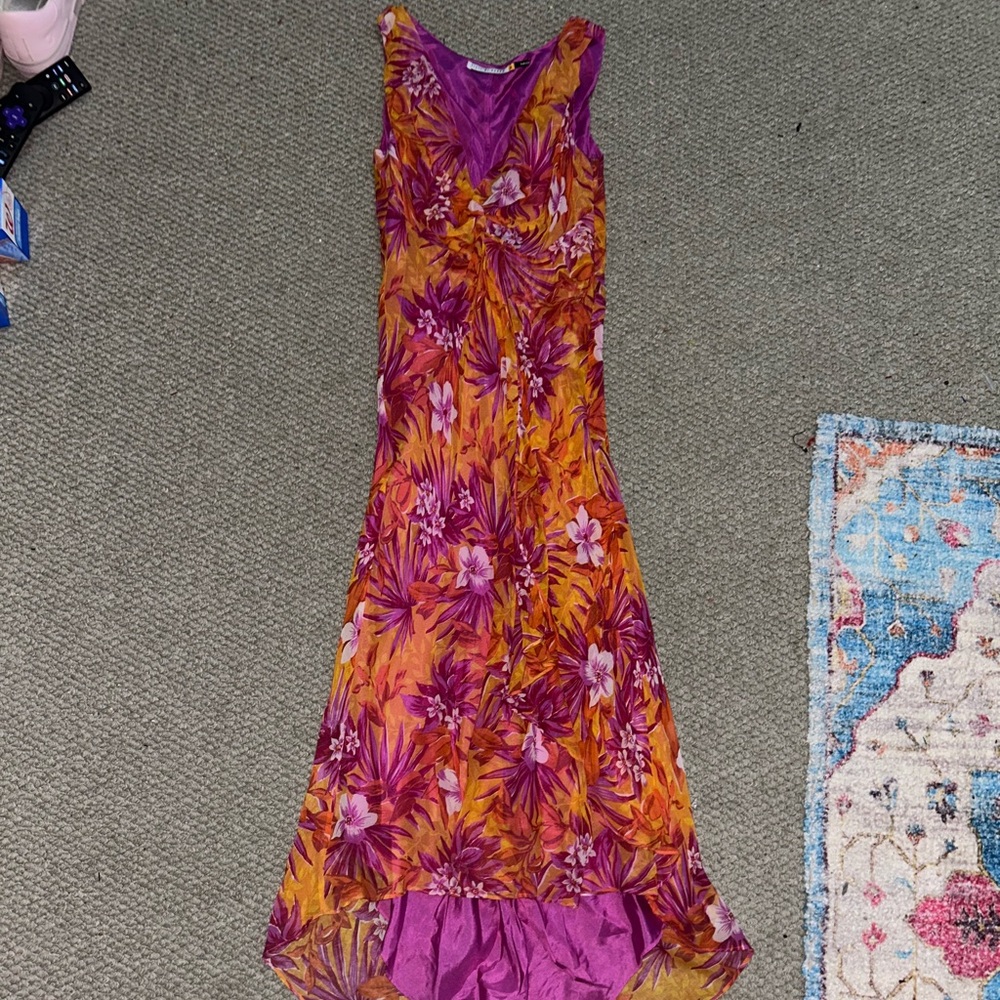 Flori Di Zucca high/low dress